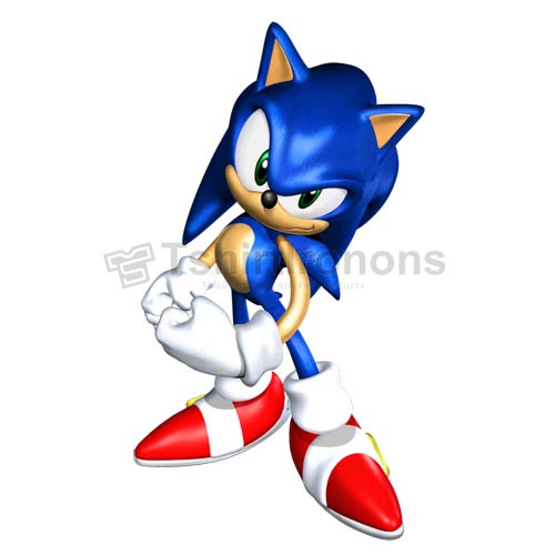 Sonic the Hedgehog T-shirts Iron On Transfers N7944 - Click Image to Close